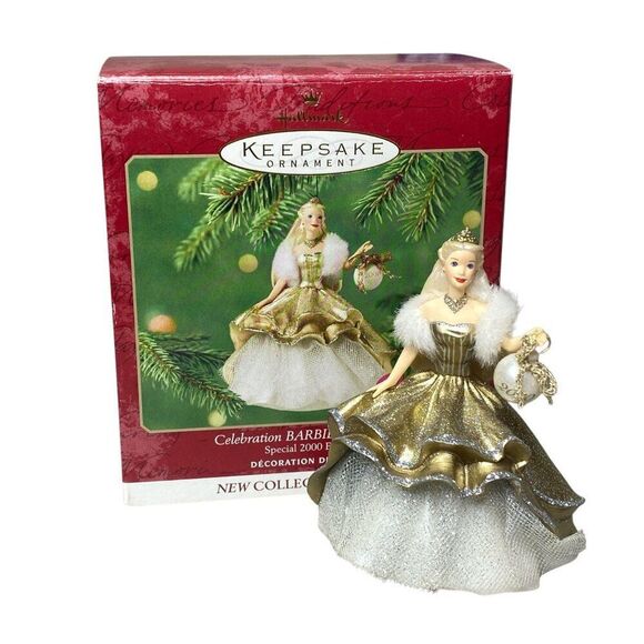 2000 Celebration BARBIE Hallmark Ornament 1st in Series - Picture 1 of 5